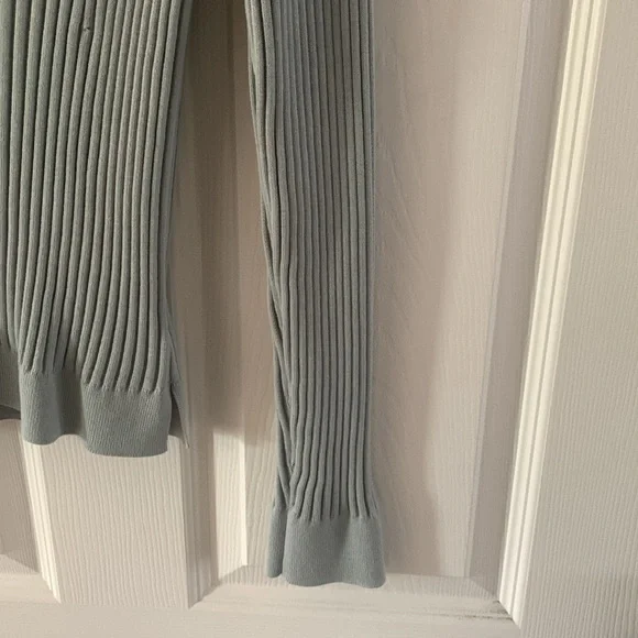 Athleta Mint Green Fitted Henley Shirt - Picture 5 of 5